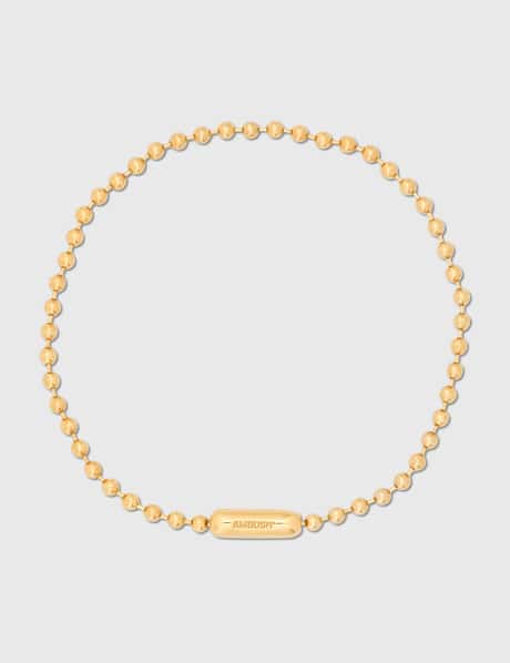 AMBUSH® - Ball Chain Choker Gold | HBX