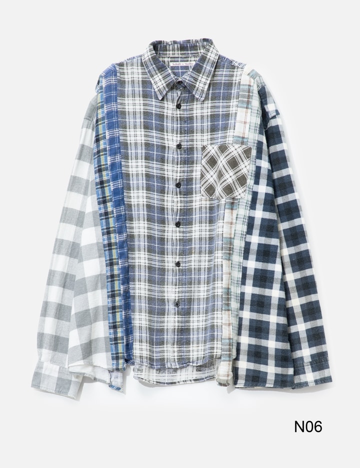 Flannel Shirt - 7 Cuts Wide Shirt view 11