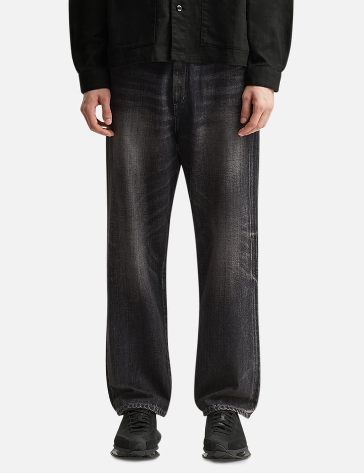 Washed Denim DP Basic Pants Placeholder Image