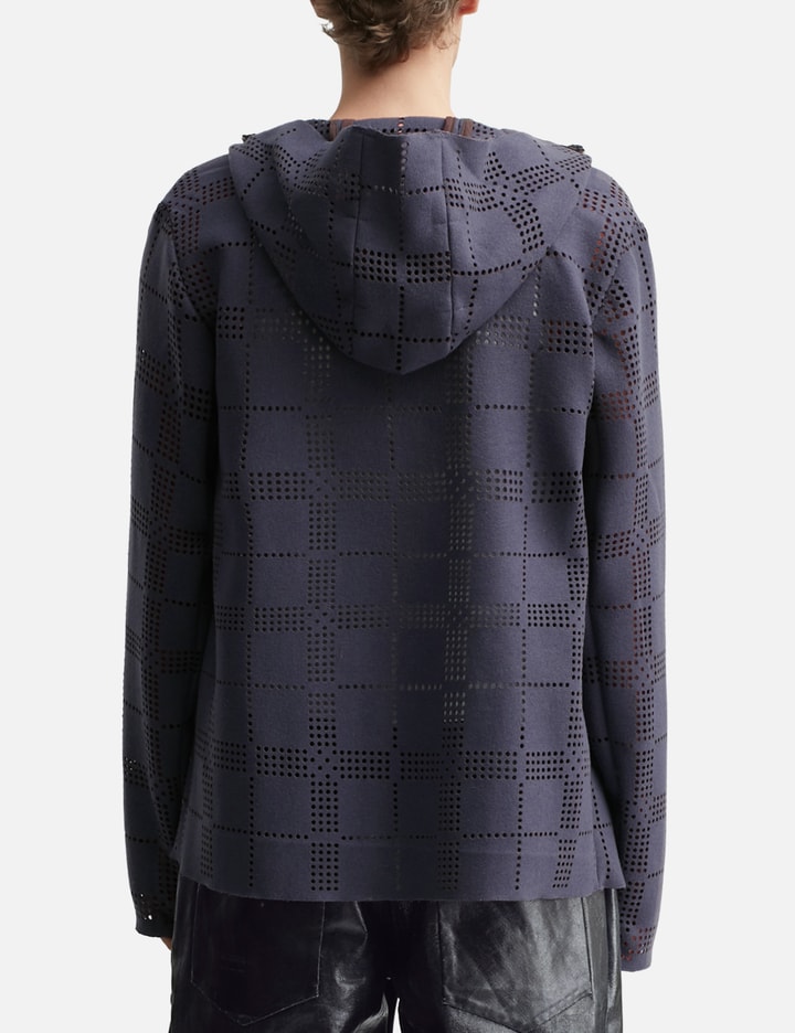 Khakilaser Perforated Check Wool Jacket Placeholder Image