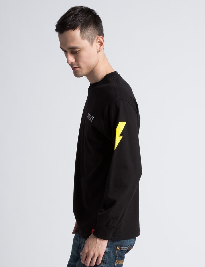 Black/White/Yellow PRST L/S T-Shirt Placeholder Image