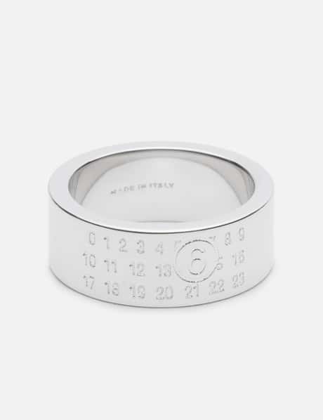 MM6 Maison Margiela Minimal Logo 8mm Ring