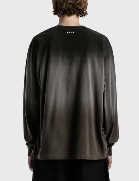Sacai - タイダイ ロングスリーブ Tシャツ | HBX - ハイプビースト 