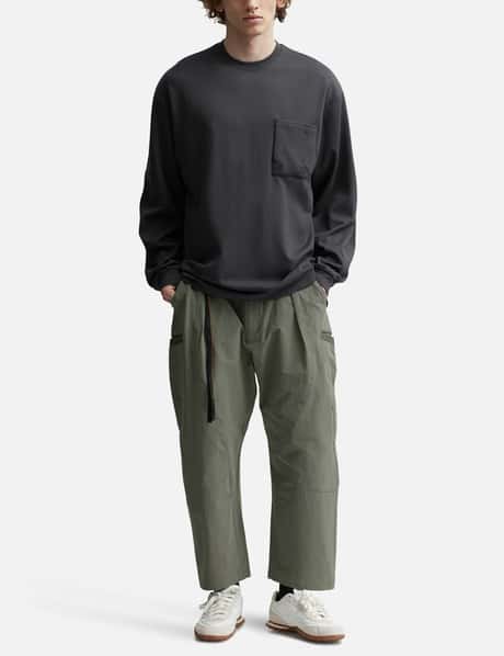 GOOPiMADE - GOOPiMADE® “G_model-01” 3D Long Sleeve Pocket T-Shirt