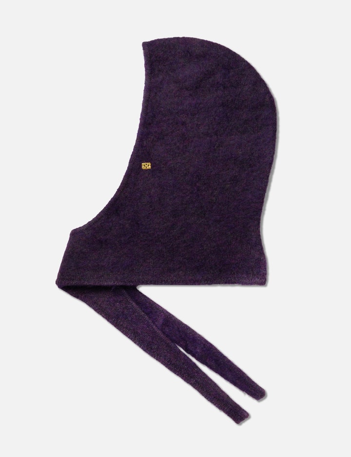 Ganni Balaclava In Brushed Mohair