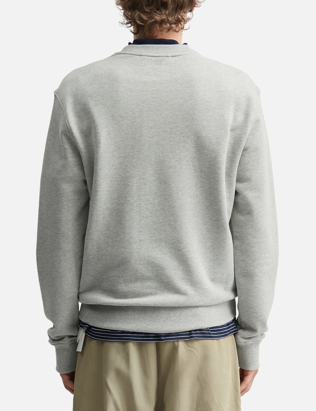 Cotton Knitted Ami De Coeur Sweatshirt view 13