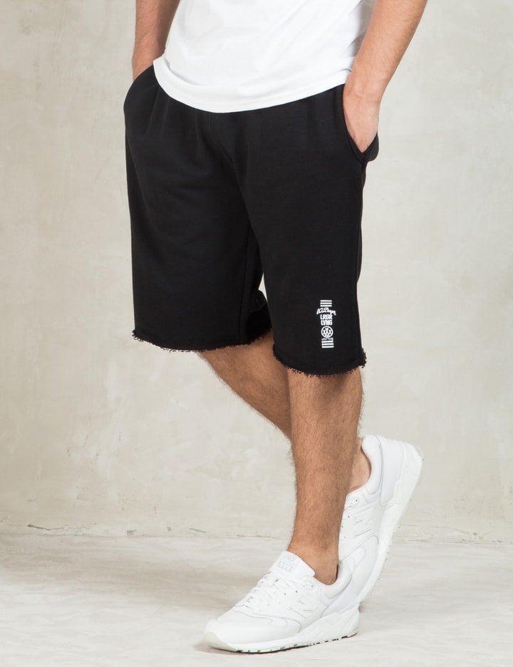 Black Stack Sweatshorts Placeholder Image