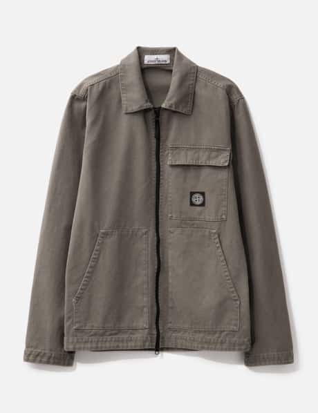 Stone Island Garment Dyed Overshirt