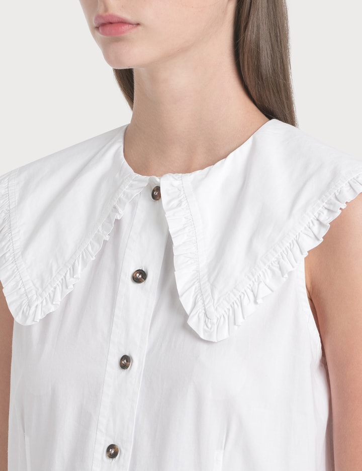 Cotton Poplin Sleeveless Shirt Placeholder Image