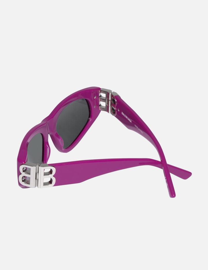 Shop Balenciaga Sunglasses In Purple