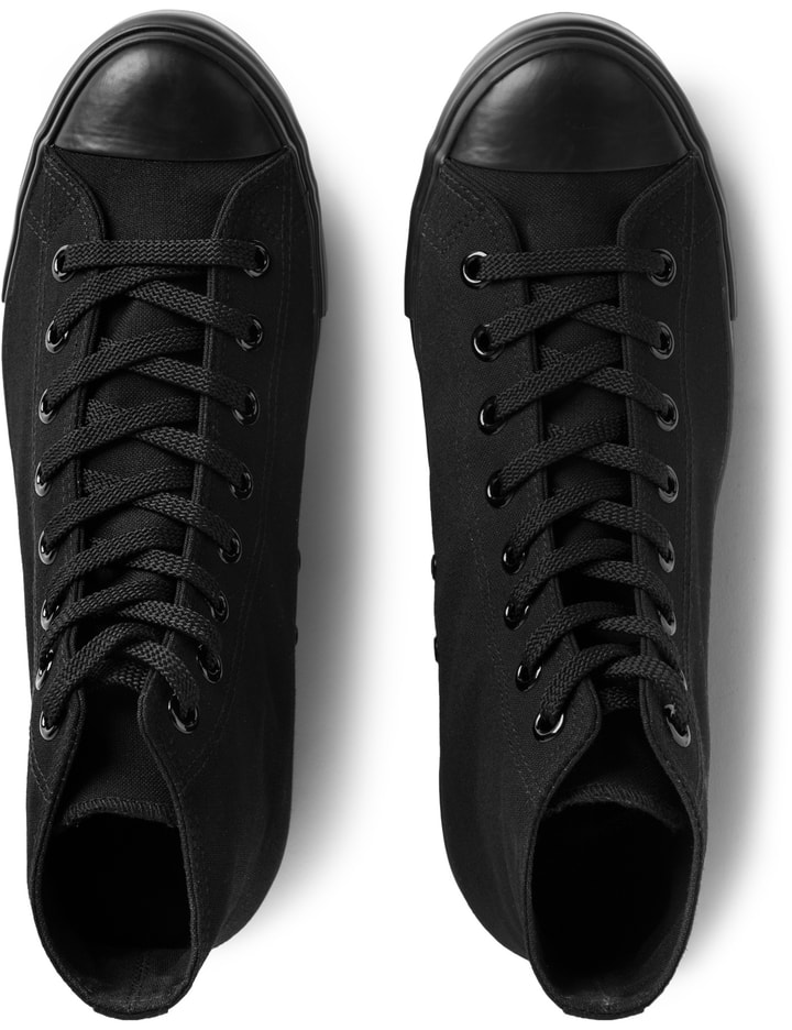 Black 'U' Canvas High Top Classic Sneakers Placeholder Image