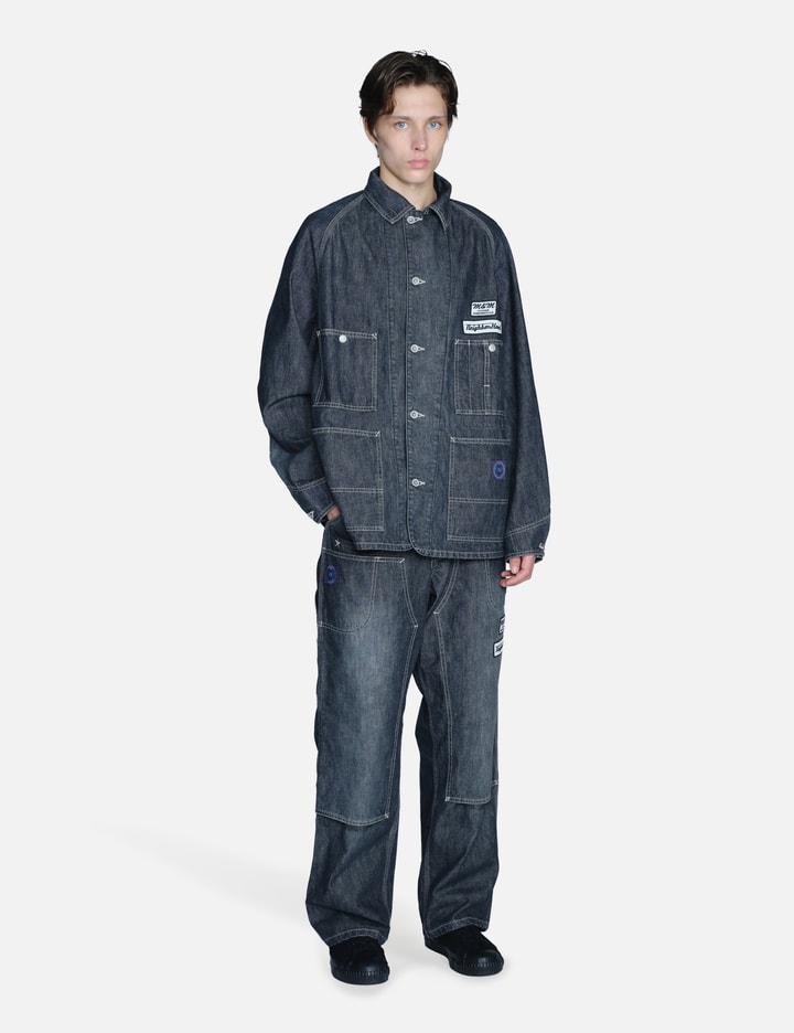 NEIGHBORHOOD NH X M&M Washed Denim Coverall Jacket