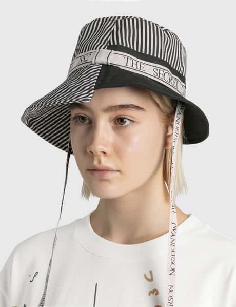 JW Anderson Oscar Wildeアシンメトリック バケットハット HBX