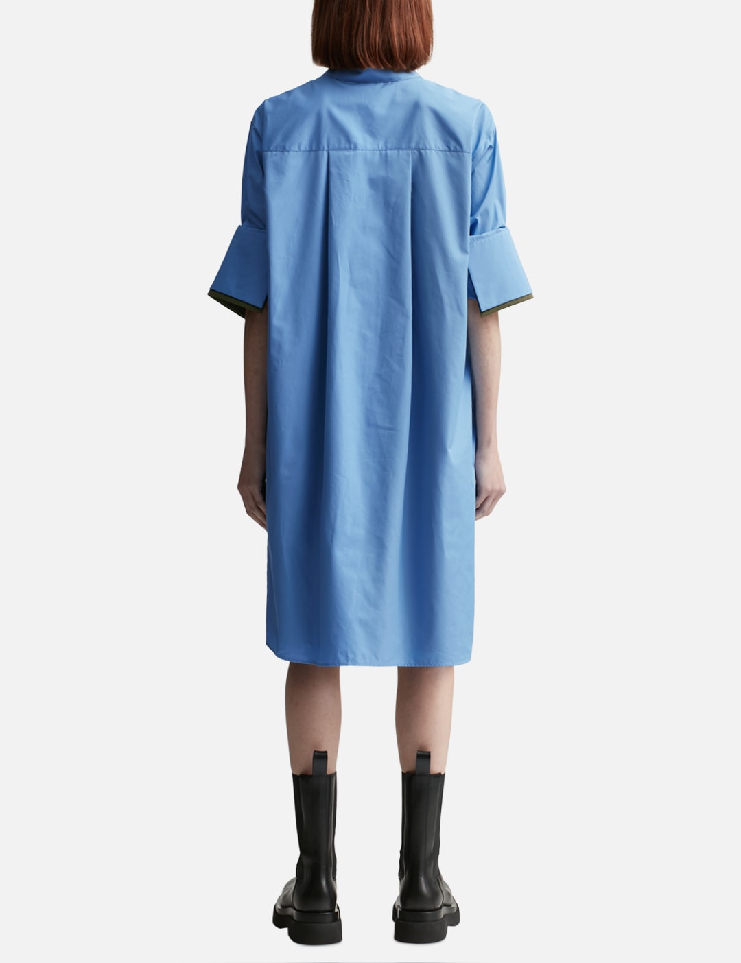 TURN-UP SHIRT DRESS view 10