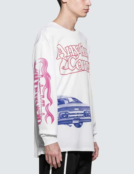 And Bull and - Curated by HBX L/S JEANS - T-Shirt Hypebeast Globally Fashion Lifestyle Car KLEIN Print CALVIN | EST.1978