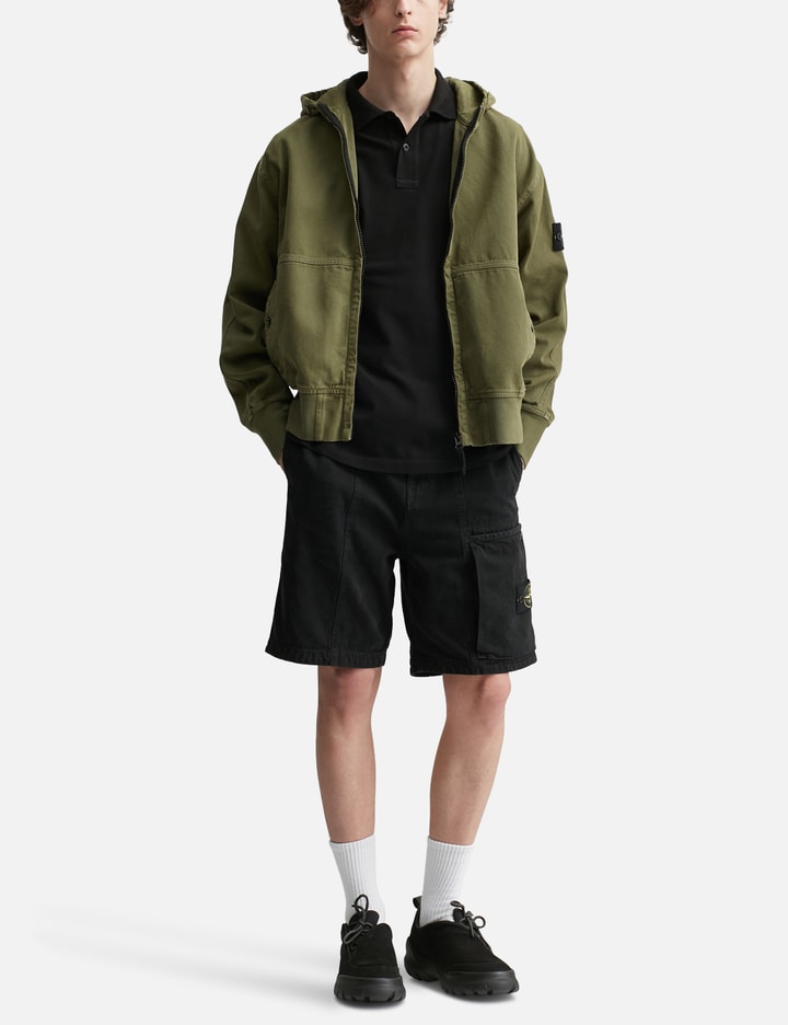 Garment Dyed Panama Zip-Up Hoodie Placeholder Image