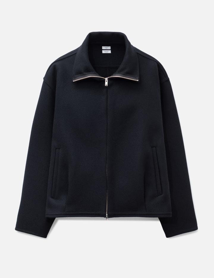 Yoke Wool Cashmere Balloon Silhouette Blouson