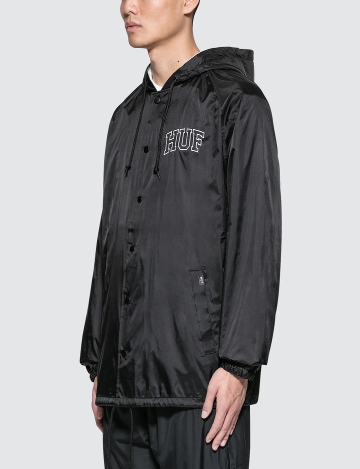 Arch Black Hooded Coach Jacket Placeholder Image