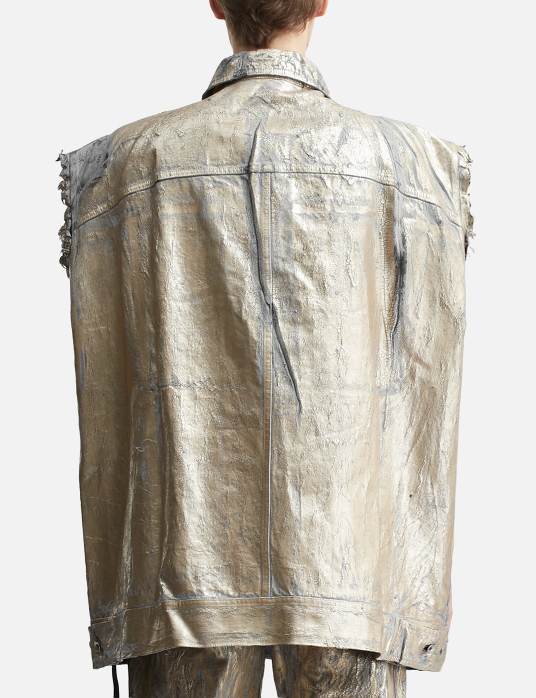 Hollywood Sleeveless Jumbo Worker Jacket view 19