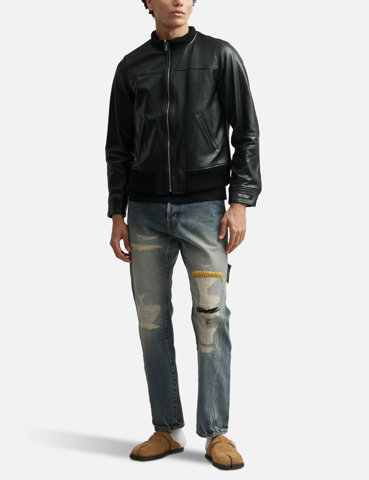 Undercover UC2F4201- Cindy Sherman "Untitled 16" Leather Jacket
