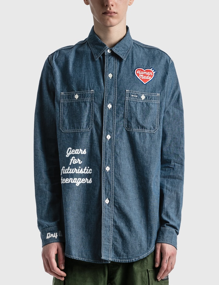 Chambray Long Sleeve Shirt Placeholder Image