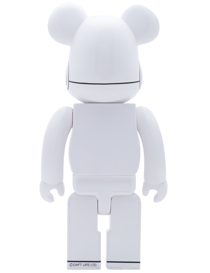 Set of 2 400% Daftpunk Be@rbrick White Suits Ver. Placeholder Image