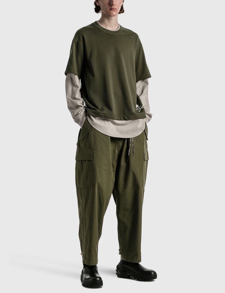 레이어드 크루넥 스웨트셔츠 Placeholder Image