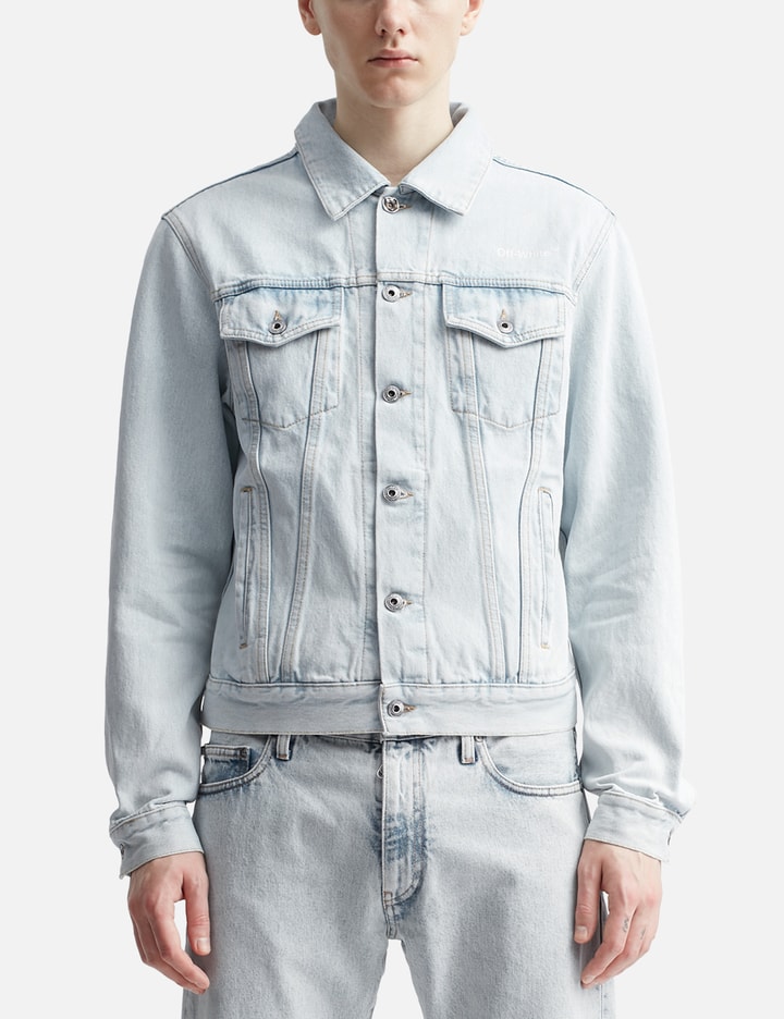 OFF-WHITE Tie-dye denim jacket · VERGLE