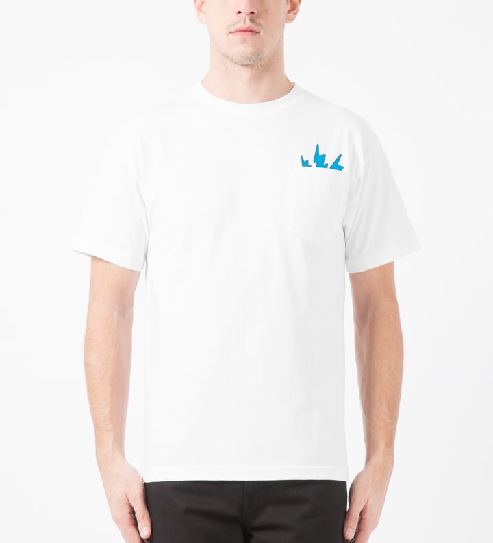 White Bolt Pocket T-Shirt Placeholder Image