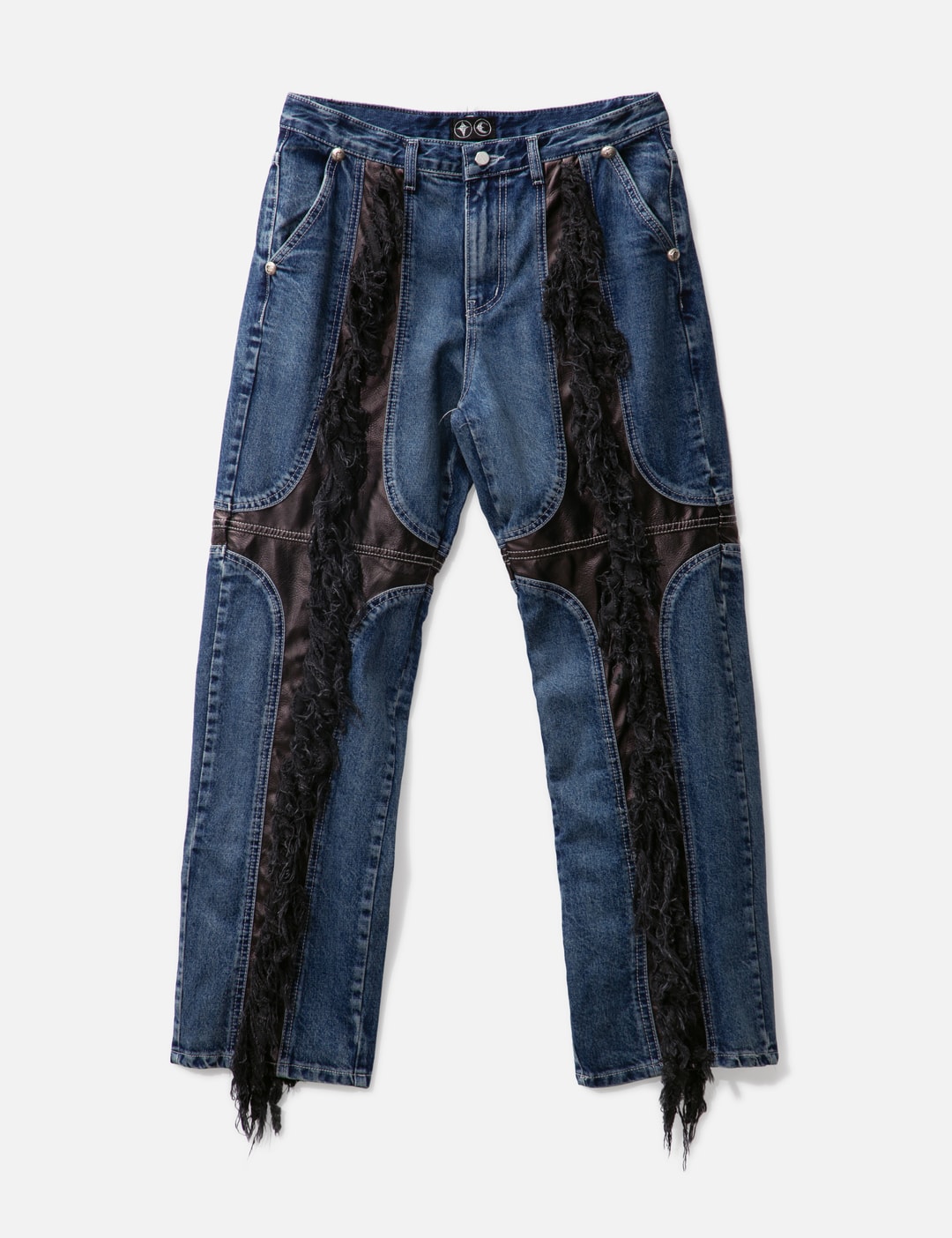 MM6 Maison Margiela - BAGGY BOXER JEANS  HBX - Globally Curated Fashion  and Lifestyle by Hypebeast