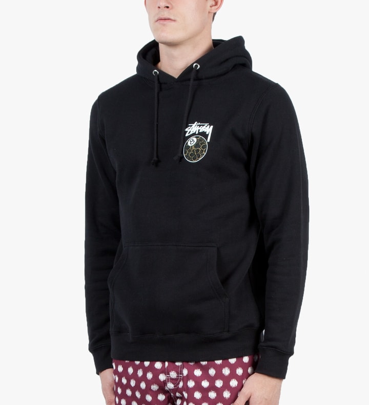 Black Gold Flake 8 Ball Hoodie Placeholder Image