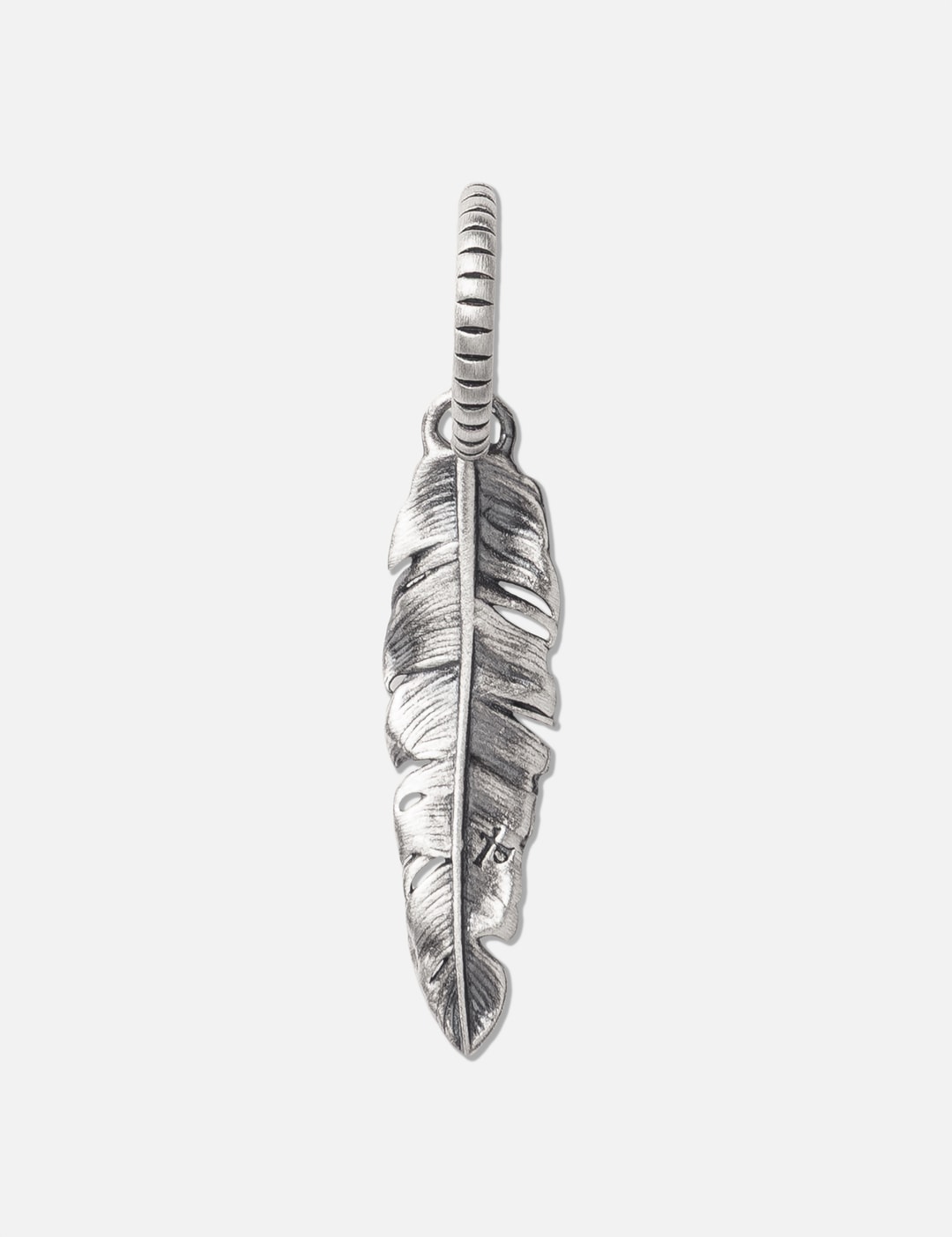 925 Silver Pendant Feather view 7