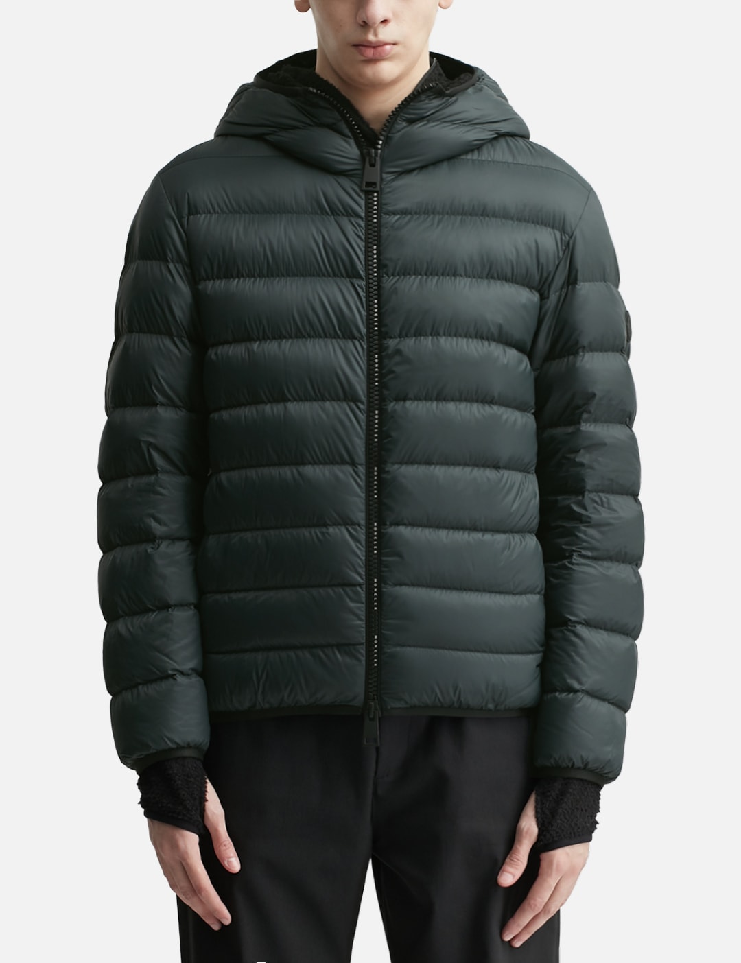 Alrai Hooded Short Down Jacket view 12