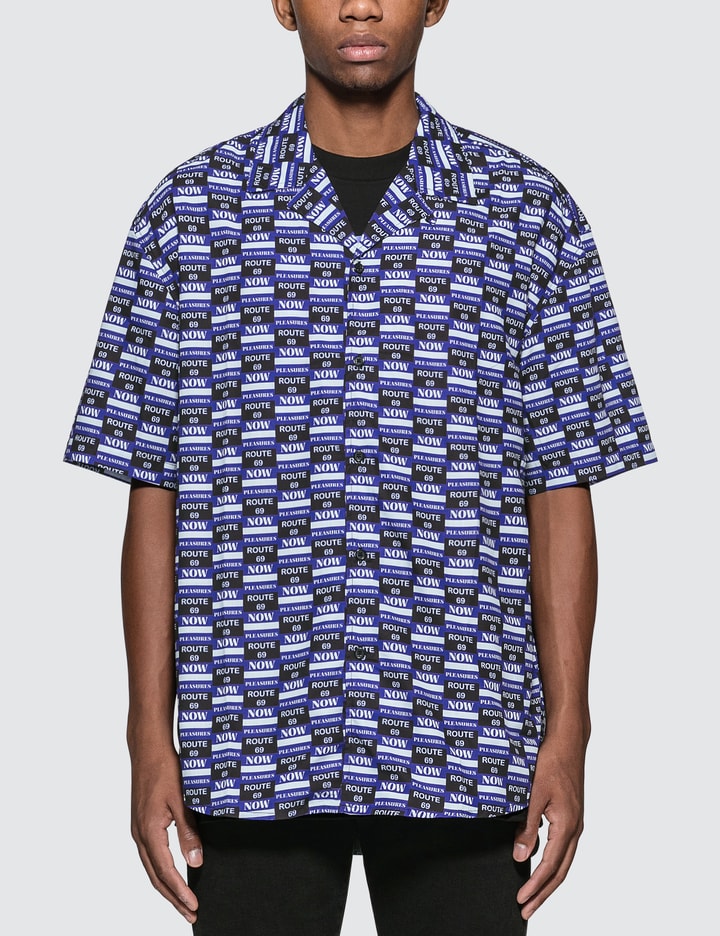 Highway Button-Up Shirt Placeholder Image