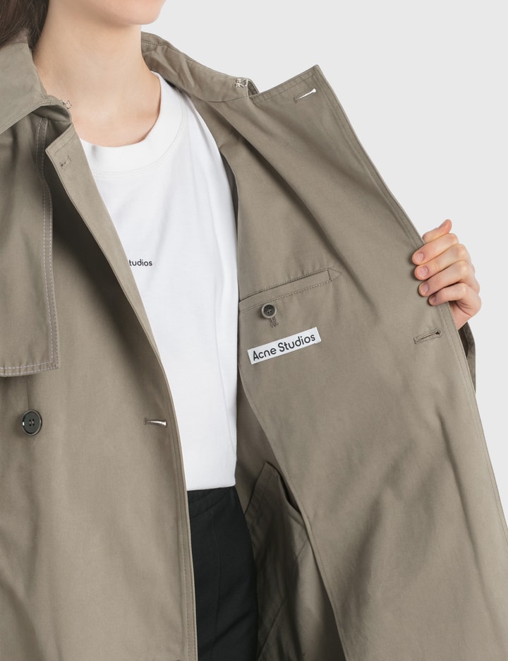 Double-Breasted Trench Coat Placeholder Image