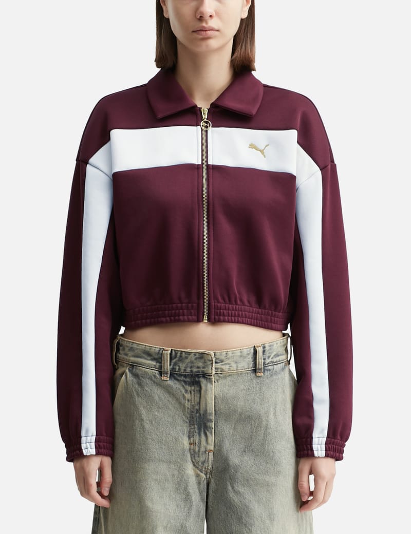 fleece track top