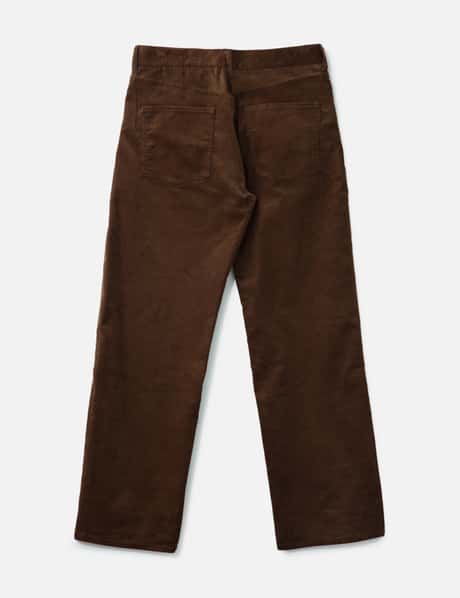Bandana Embroidery Corduroy Pants view 8