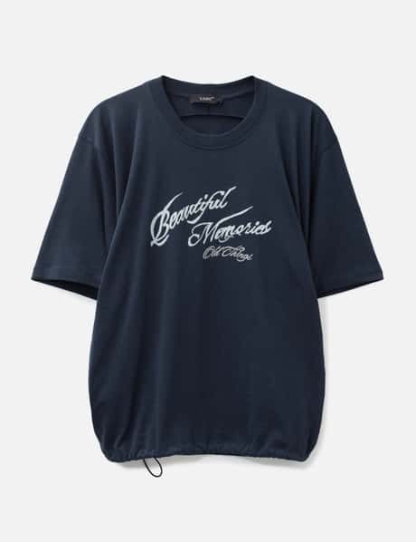 DRAWSTRING OVERSIZED T-SHIRT view 6