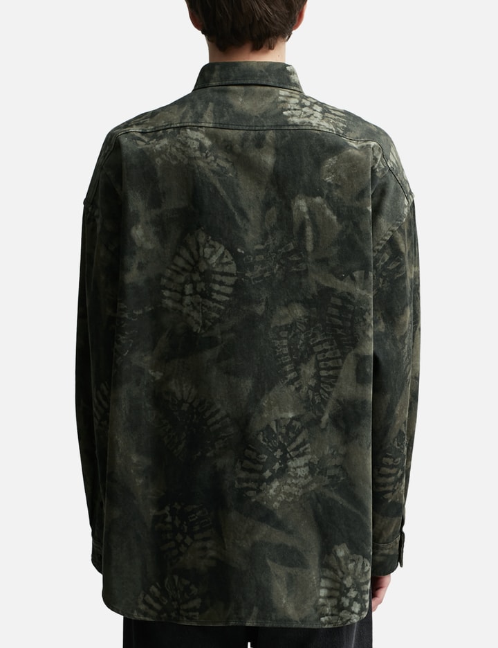 Shop Acne Studios Boot Print Shirt In Black