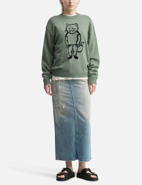 Dressed Fox Intarsia Jumper view 11