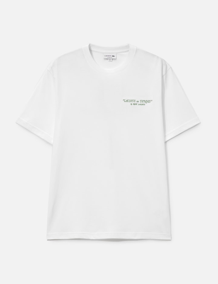 Lacoste Embroidered Cotton T-Shirt