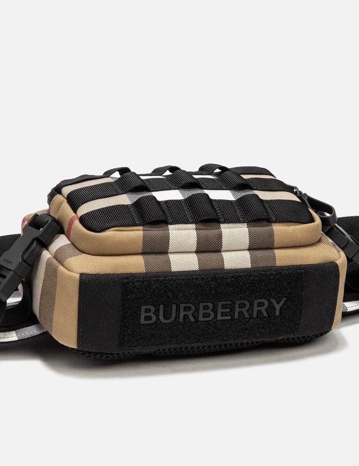 Burberry - Check and Leather Bum Bag  HBX - Globally Curated Fashion and  Lifestyle by Hypebeast