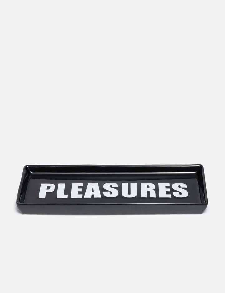 Shop Pleasures Ceramic Tray In Black