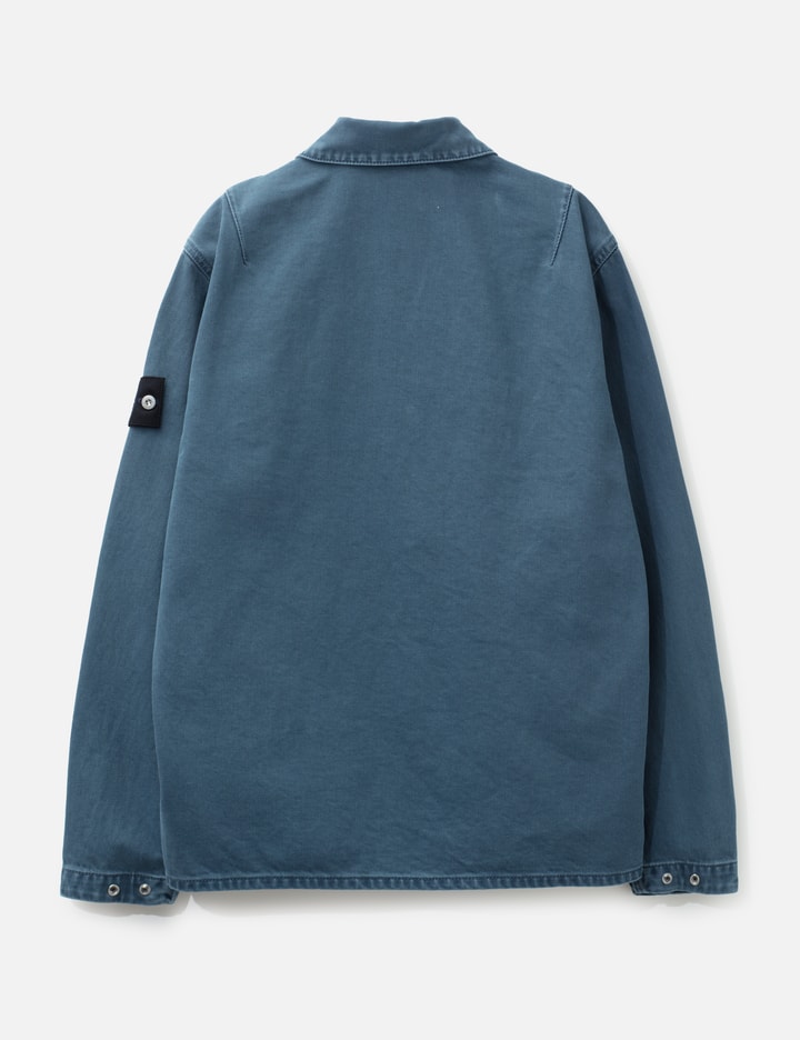 Stone Island Denim Indigo Comfort Fit Overshirt