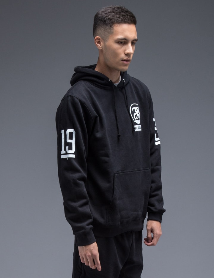 Black SS Old Skool Hoodie Placeholder Image