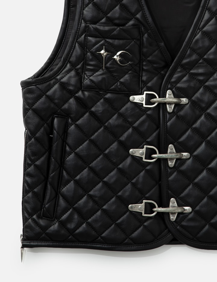 TC Bone Leather Quilted Vest Placeholder Image