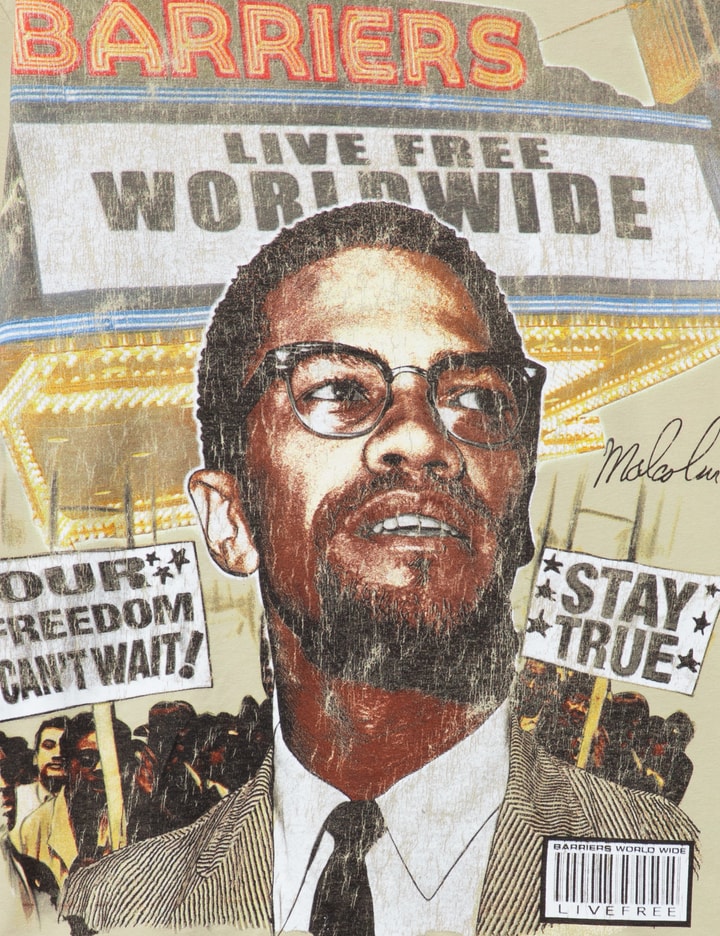 Malcolm X Apollo T-Shirt Placeholder Image