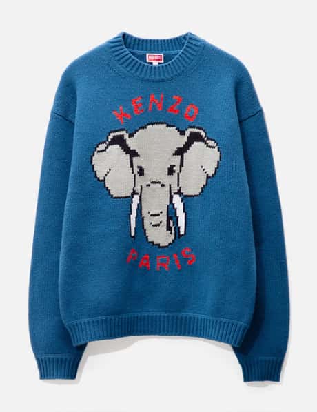 Kenzo 'Kenzo Elephant' ウール セーター