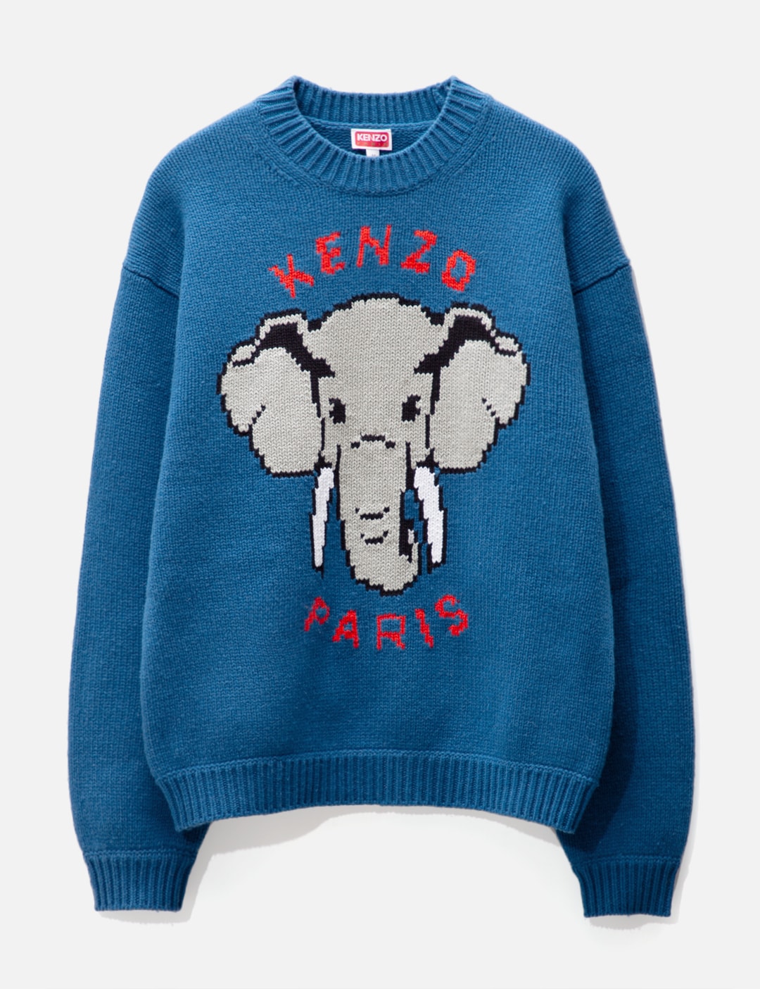 Diversen Moet bereiken Kenzo - 'Kenzo Elephant' Wool Sweater | HBX - Globally Curated Fashion and  Lifestyle by Hypebeast