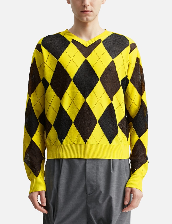 Reversed Argyle Sweater Placeholder Image